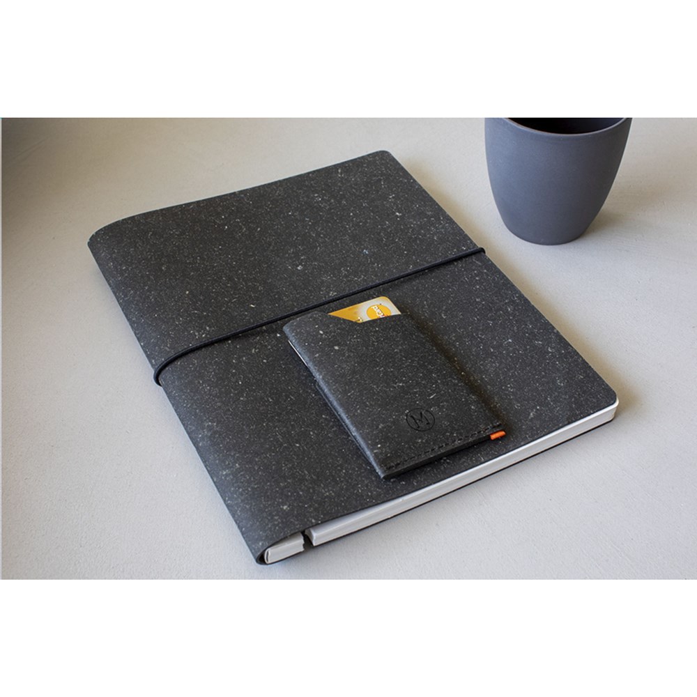 Recycled Leather Refillable Notebook A5 notesbog