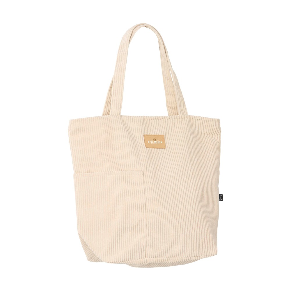 Alfie GRS Recycled Big Bag (450 g/m²) taske - beige